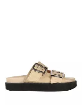 Сандалии Ganni, бежевый