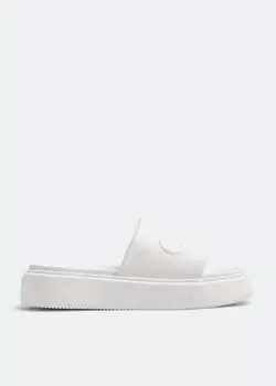 Сандалии Ganni Sport Mix Slide, белый