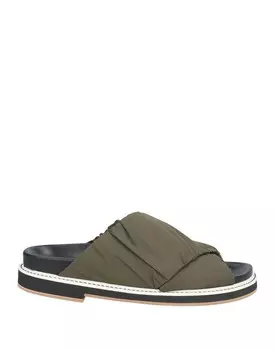 Сандалии Ganni, зеленый