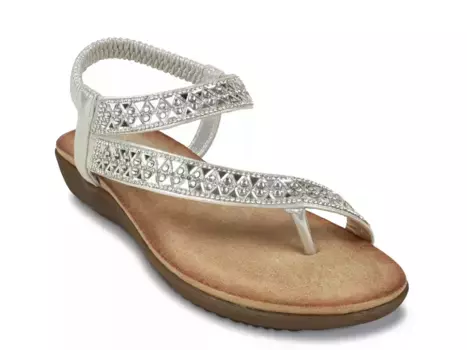 Сандалии GC Shoes Reille, серебристый металлик