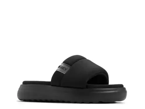 Сандалии Gelato Lux Slide Roxy, Black Textile