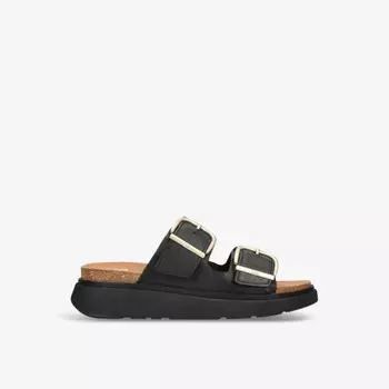 Сандалии Gen-Ff из кожи с двумя пряжками Fitflop, черный
