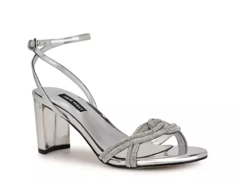 Сандалии Genner Sandal Nine West, серебряный/металлик