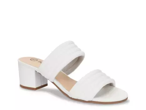 Сандалии Georgette Slide Sandal Bella Vita, белый