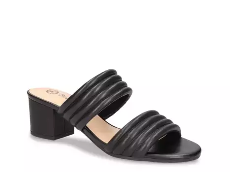 Сандалии Georgette Slide Sandal Bella Vita, черный