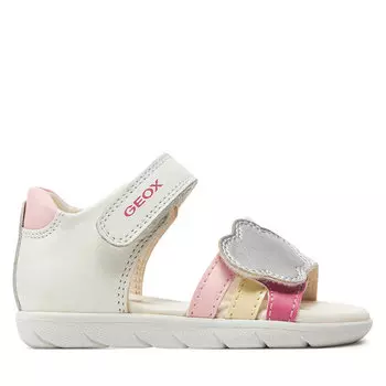 Сандалии Geox B Sandal Alul Girl B451YA 085NF C0653 M White/Multicolor, белый