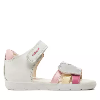 Сандалии Geox B Sandal Alul Girl B451YA 085NF C0653 S White/Multicolor, белый