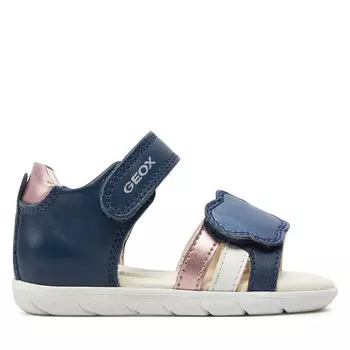 Сандалии Geox B Sandal Alul Girl B451YA 085NF C4BE8 M Avio/Pink, синий