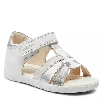 Сандалии Geox B Sandal Alul Girl B451YC 085MA C0007 M White/Silver, белый