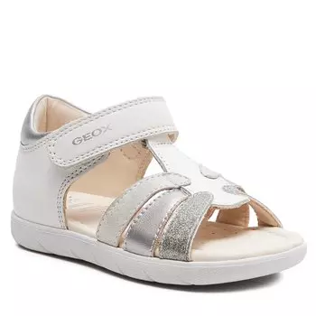 Сандалии Geox B Sandal Alul Girl B451YC 085MA C0007 S White/Silver, белый