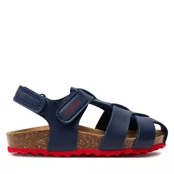 Сандалии Geox B Sandal Chalki Boy B452QA 000BC C0735 S Navy/Red, темно-синий