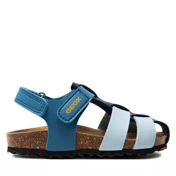 Сандалии Geox B Sandal Chalki Boy B452QA 000BC C4186 S Octane/Navy, синий