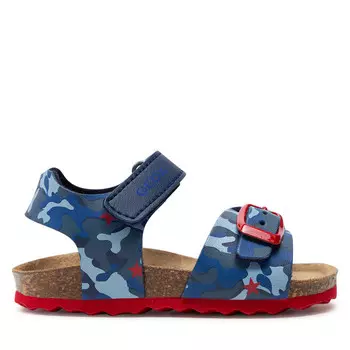 Сандалии Geox B Sandal Chalki Boy B922QA 00454 C0735 M Navy/Red, темно-синий
