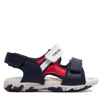 Сандалии Geox B Sandal Flaffee Boy B4559A 08515 C0735 M Navy/Red, темно-синий