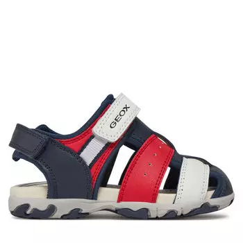 Сандалии Geox B Sandal Flaffee Boy B4559B 08515 C0735 S Navy/Red, темно-синий