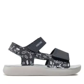 Сандалии Geox B Sandal Lightfloppy B455SC 000CE C4211 Navy/White, темно-синий