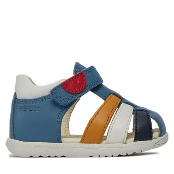 Сандалии Geox B Sandal Macchia Boy B254VA 085BC C4435 Avio/Multicolor, темно-синий