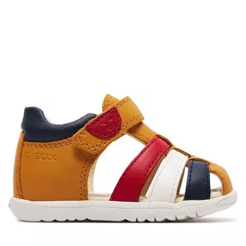 Сандалии Geox B Sandal Macchia Boy B254VA 085BC C2P0G Ochreyellow/Multicol, желтый