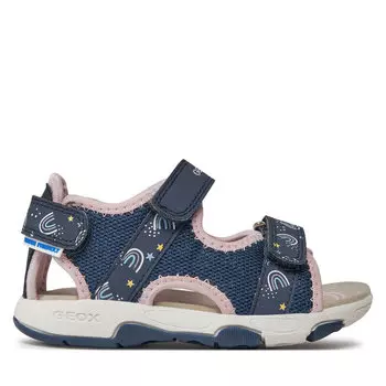 Сандалии Geox B Sandal Multy Girl B450DA 0ASCE CF48T M Navy/Lt Pink, темно-синий