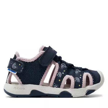 Сандалии Geox B Sandal Multy Girl B450DB 0ASCE CF48T S Navy/Lt Pink, темно-синий