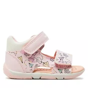 Сандалии Geox B Sandal Tapuz Girl B450YA 000BC C8206 Pink/Multicolor, розовый