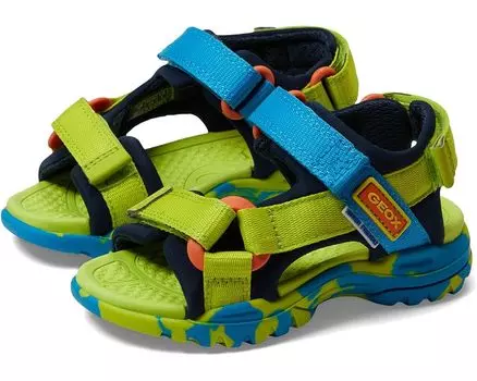 Сандалии Geox Borealis 20, цвет Lime/Sky