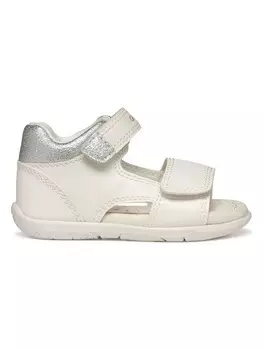 Сандалии Geox, цвет creme/silber