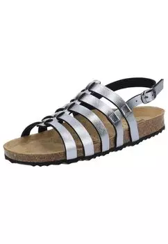 Сандалии Geox, цвет Metallic Anthracite