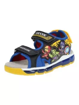 Сандалии Geox, цвет schwarz/blau