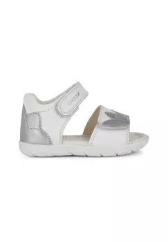 Сандалии Geox, цвет white silver