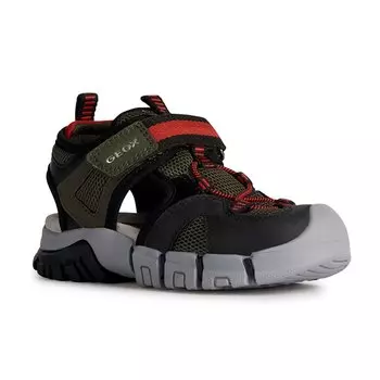 Сандалии Geox Dynomix Junior, зеленый