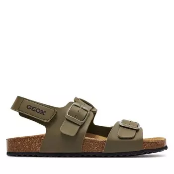 Сандалии Geox J Ghita Boy J358LD 000BC C3009 D Military, хаки