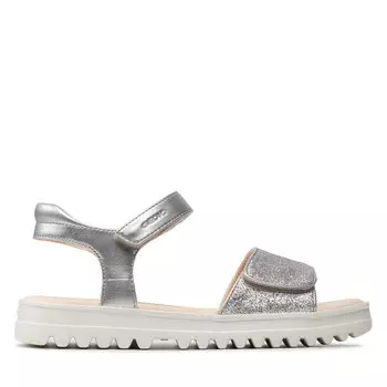 Сандалии Geox J S.Coraile G. B J256EB 0NFEW C1007 D Silver, серебро