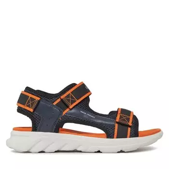 Сандалии Geox J Sandal Airadyum Bo J45F1B 014ME C0659 D Navy/Orange, темно-синий