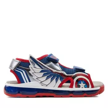 Сандалии Geox J Sandal Android Boy J450QA 01454 C0200 D Blue/Red, синий
