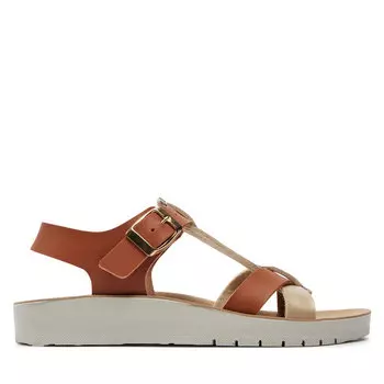 Сандалии Geox J Sandal Costarei Gi J45EAG 05404 C5B2U D Biscuit/Platinum, бежевый