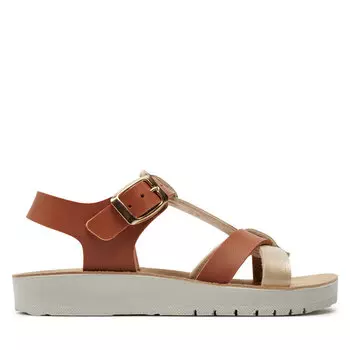 Сандалии Geox J Sandal Costarei Gi J45EAG 05404 C5B2U S Biscuit/Platinum, бежевый