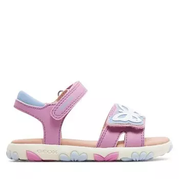 Сандалии Geox J Sandal Haiti Girl J458ZA 000BC C8FM4 M Dk Pink/Sky, розовый