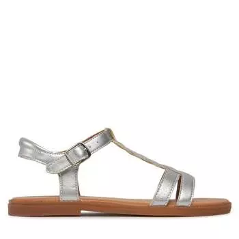 Сандалии Geox J Sandal Karly Girl J4535H 0NFQD C1007 D Silver, серебро