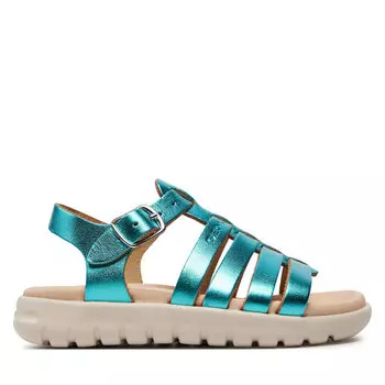 Сандалии Geox J Sandal Soleima Gir J35GSB 000CF C3035 M Emerald, зеленый