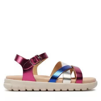 Сандалии Geox J Sandal Soleima Gir J45GSA 000CF C8NK4 S Fuchsia/Royal, розовый
