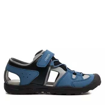 Сандалии Geox J Vaniett Boy J455XA 015CE C0164 D Lt Blue/Black, синий