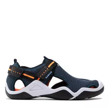 Сандалии Geox J Wader B. A J1530A 00014 C4074 D Navy/Orangefluo, темно-синий