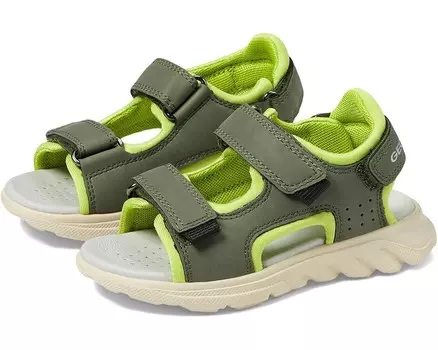 Сандалии Geox Kids Sandal Airadyum 1, цвет Military/Lime