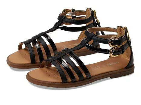 Сандалии Geox Kids Sandal Karly 14 (Little Kid/Big Kid), черный