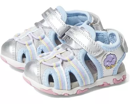 Сандалии Geox Sandal Flaffeegi 2, серебряный