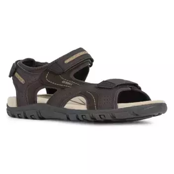 Сандалии Geox "UOMO SANDAL STRADA", летняя обувь, обувь на липучке, уличные сандалии, в треккинговом стиле, цвет Braun-Sand