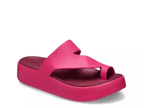 Сандалии Getaway Platform Crocs, Dark Pink