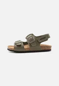 Сандалии Ghita Unisex Geox, цвет military