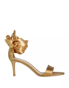 Сандалии Gianvito Rossi, горчичный